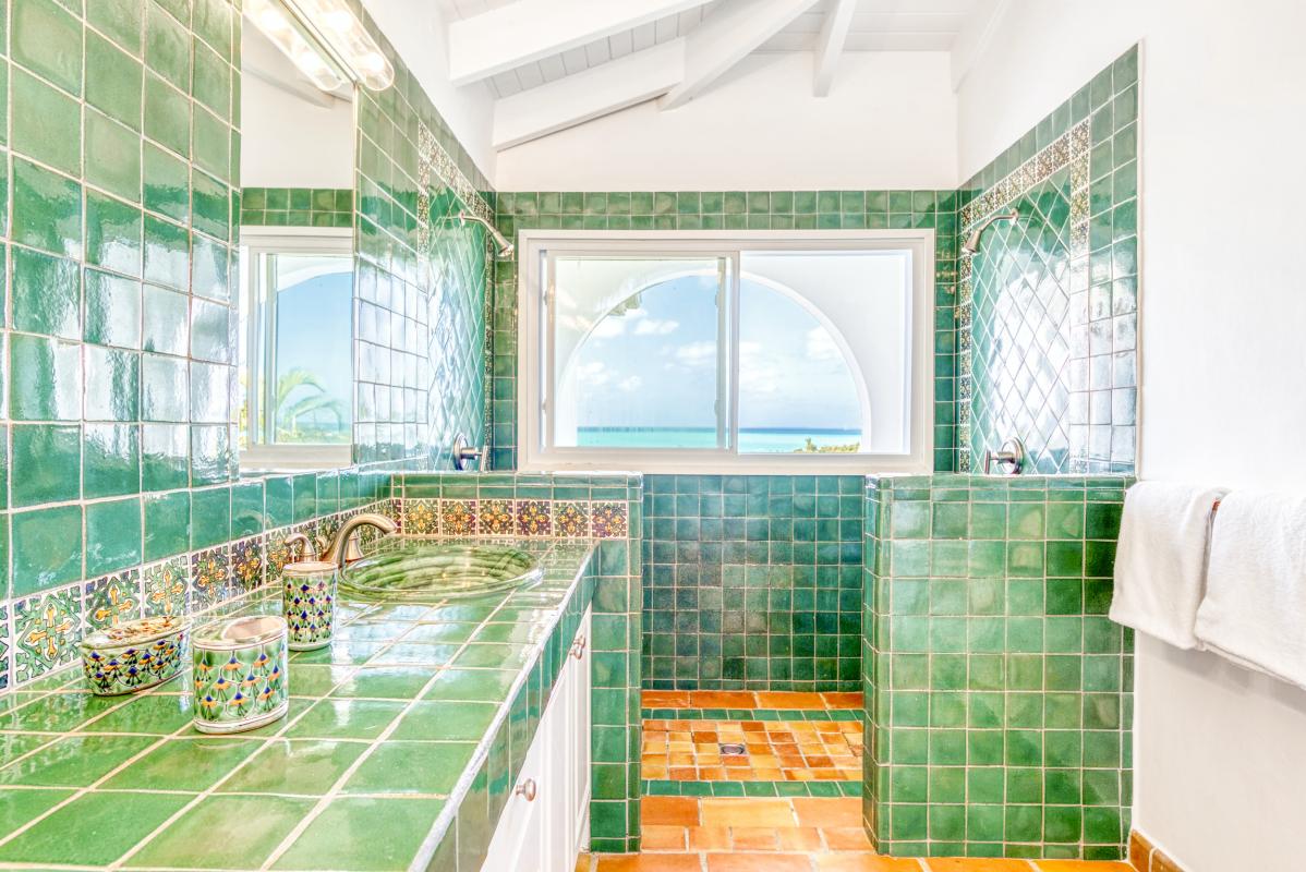 Location villa Saint Martin Terres Basses - Villa 4 chambres 8 personnes - villa vue mer et piscine - Baie aux Prunes (29)